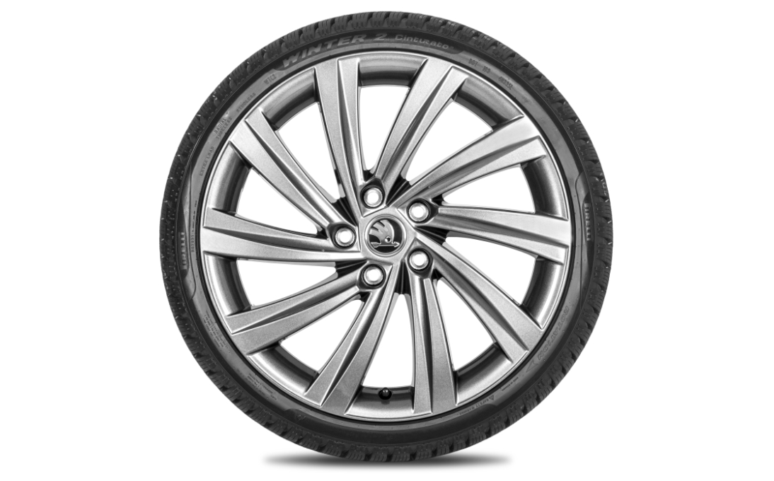 Complete winter alloy wheel Perseus 18" for Octavia IV