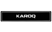 Car Plate Karoq