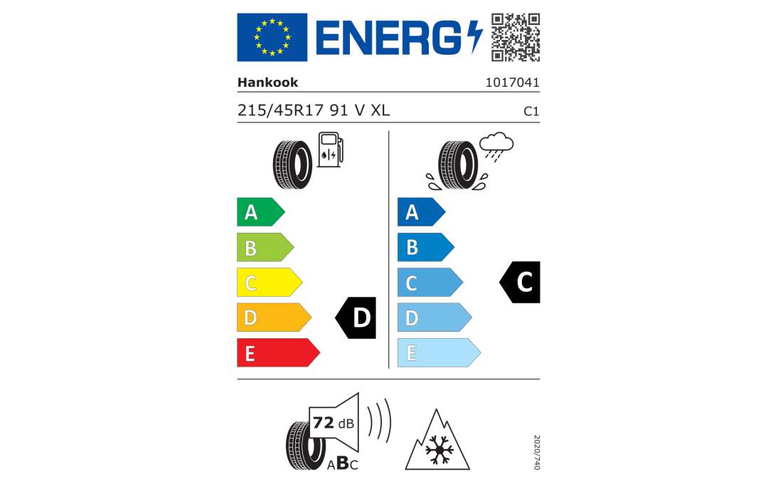 Kompletní zimní kolo Riegel 17" pro Fabia IV 