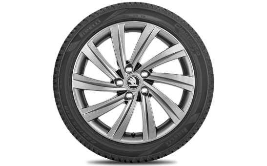 Complete winter alloy wheel Perseus 18" for Octavia IV