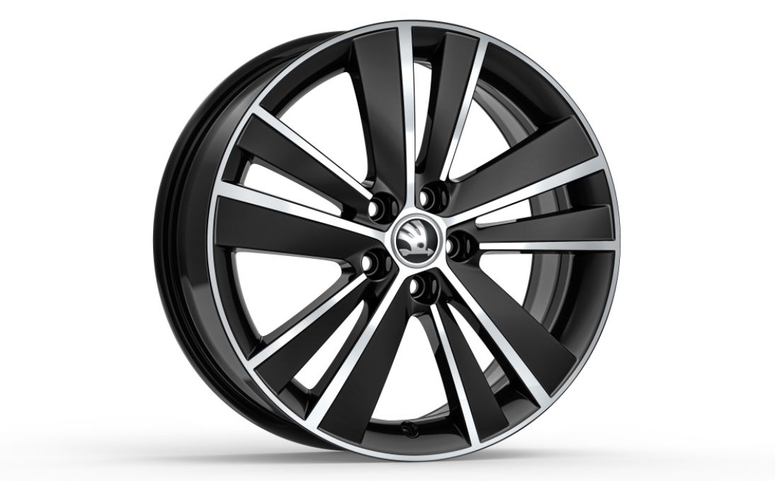 Kolo z lehké slitiny CAPRICORNUS 17" pro FABIA III, RAPID