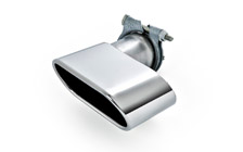 Bolted exhaust pipe end piece for OCTAVIA II