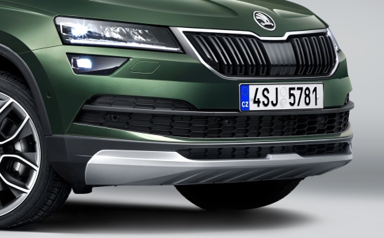 Front bumper spoiler Karoq