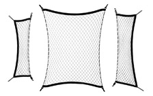 Netting system FABIA III COMBI grey