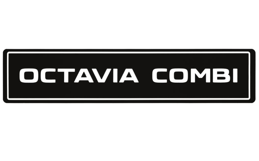 Registrační značka Octavia Combi