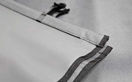 Protective rear bench cover