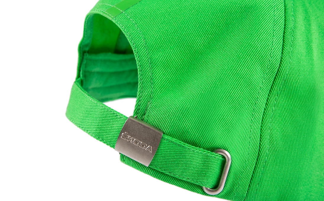 Unisex kšiltovka Škoda zelená