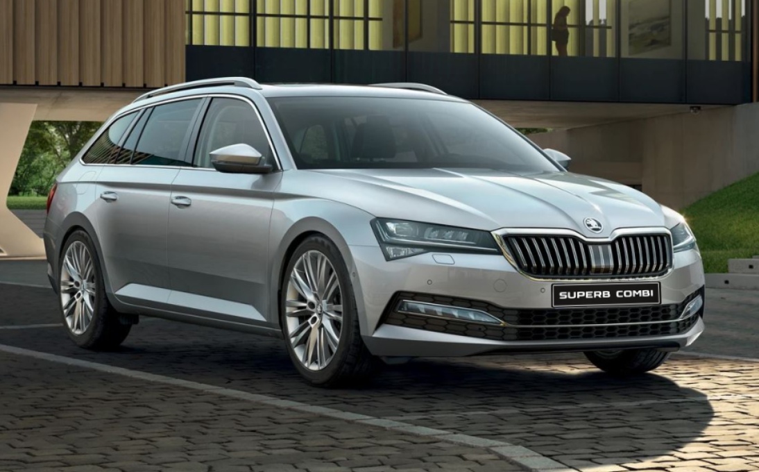 Registrační značka Superb Combi