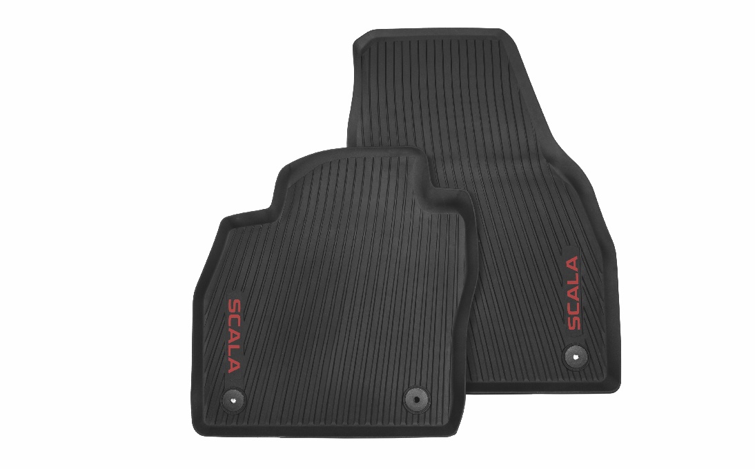All-weather foot mats Scala - front
