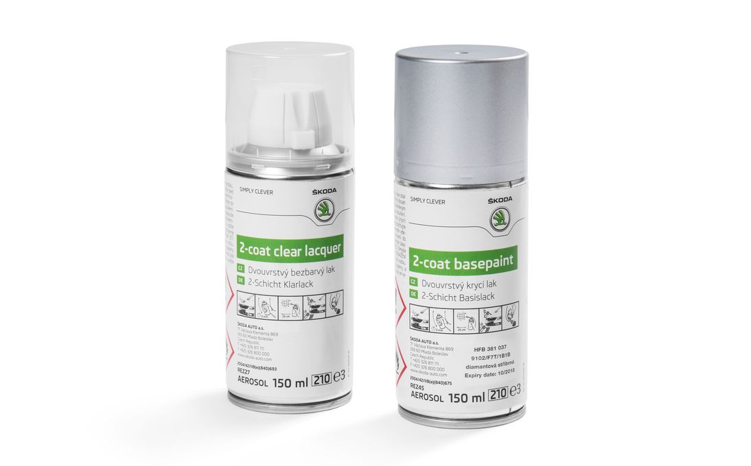 Lakový sprej stříbrná Diamond metalíza