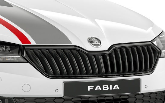 Dekorativní rámeček přední masky černá Magic FABIA 