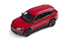 Kodiaq 1:43 červená Velvet