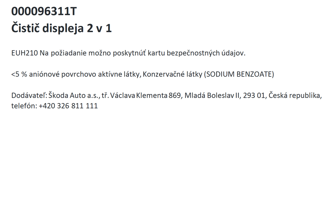 Čistič displeje 2 v 1