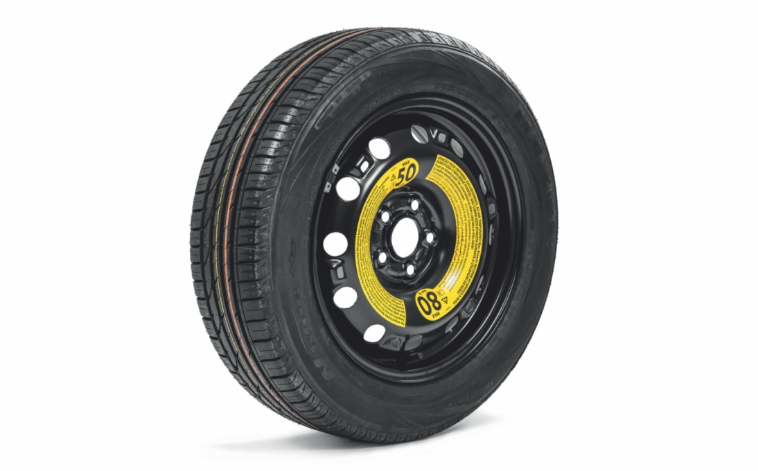 Complete spare wheel 15"