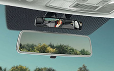 Dětské zrcátko - černé