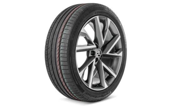 Complete summer alloy wheel Vega 20" for Kodiaq