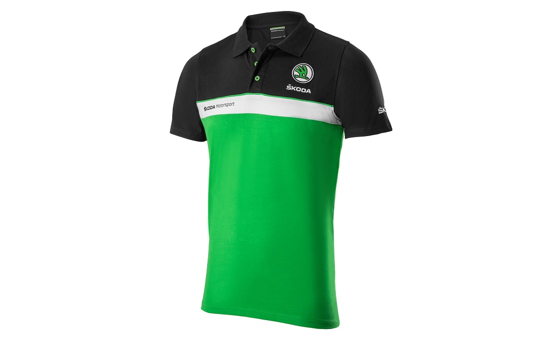 Men s polo shirt Motorsport Official Skoda Auto E shop