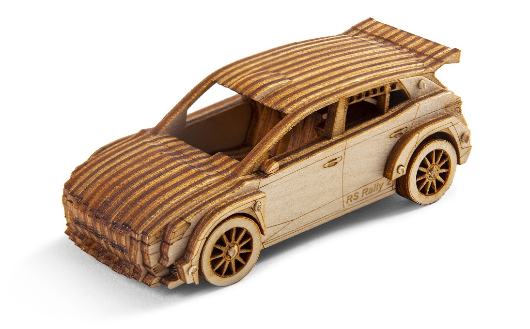 Škoda Fabia ② ミニカーセット 1/72 Skoda Fabia II /Red Corrida with White Roof/