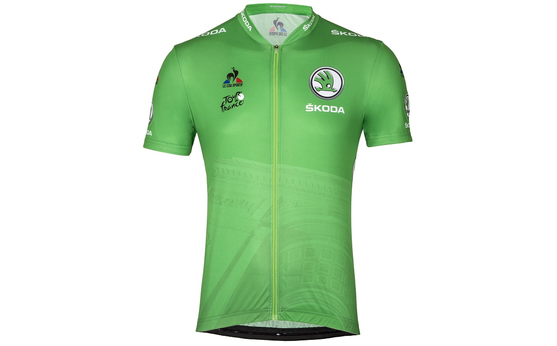 Replika zeleného dresu TdF 2021