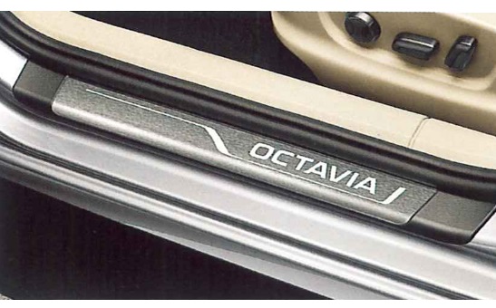 Decorative door sill covers Octavia III