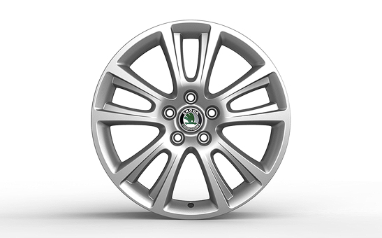 Alloy wheel ZENITH 18" for OCTAVIA II RS