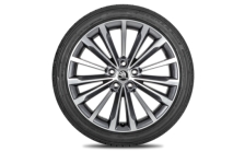 Complete summer alloy wheel Trinity 19" for Superb III