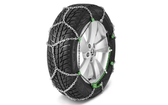 Sada nerezových sněhových řetězů