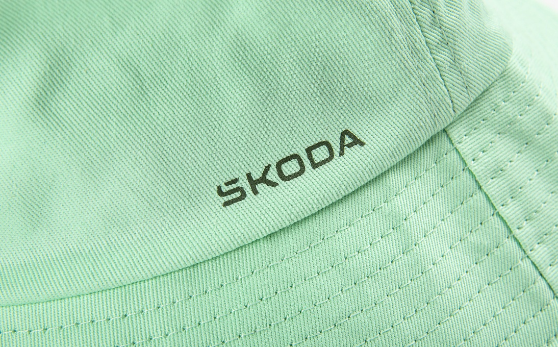 Látkový klobouk electric