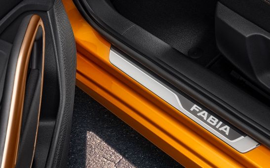 Dekorativní prahové fólie 3D Fabia IV