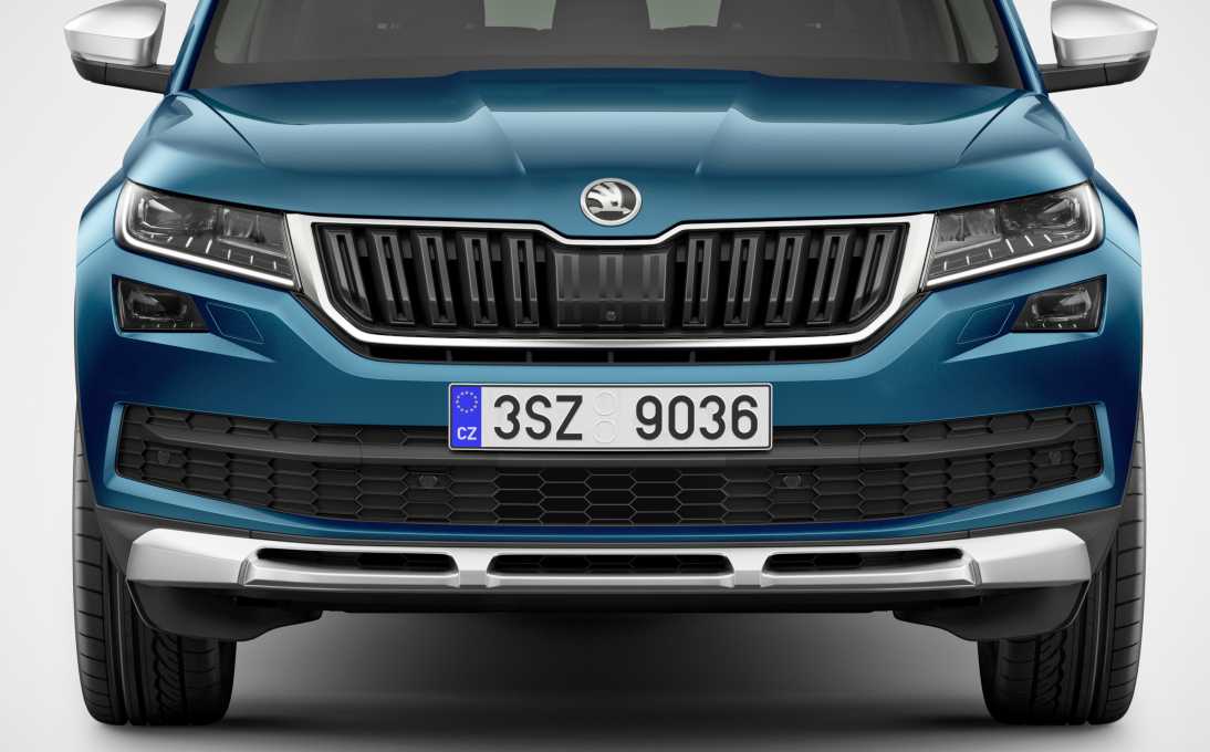 Spoiler předního nárazníku Kodiaq