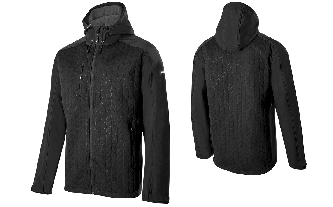 Men Quilted Softshell Jacket