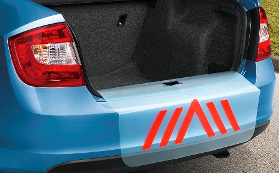 Krycí fólie zadního nárazníku RAPID