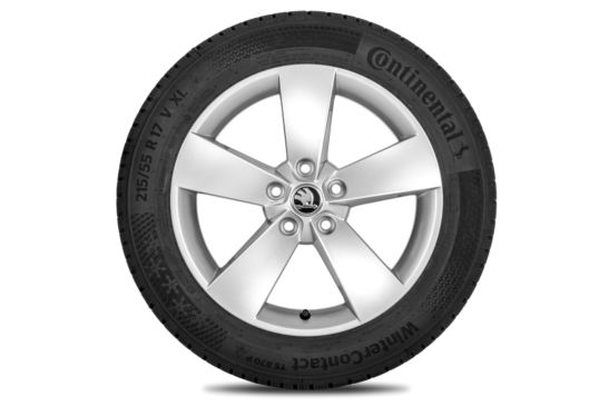 Kompletní zimní kolo Ratikon 17" pro Karoq