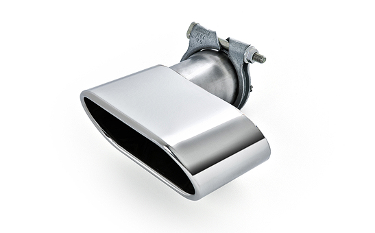 Bolted exhaust pipe end piece for OCTAVIA II