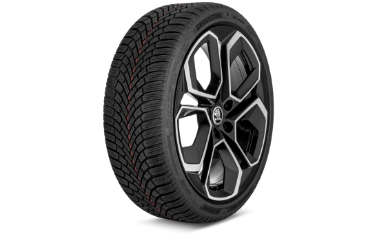 Complete winter alloy wheel Altair 19" for Octavia IV