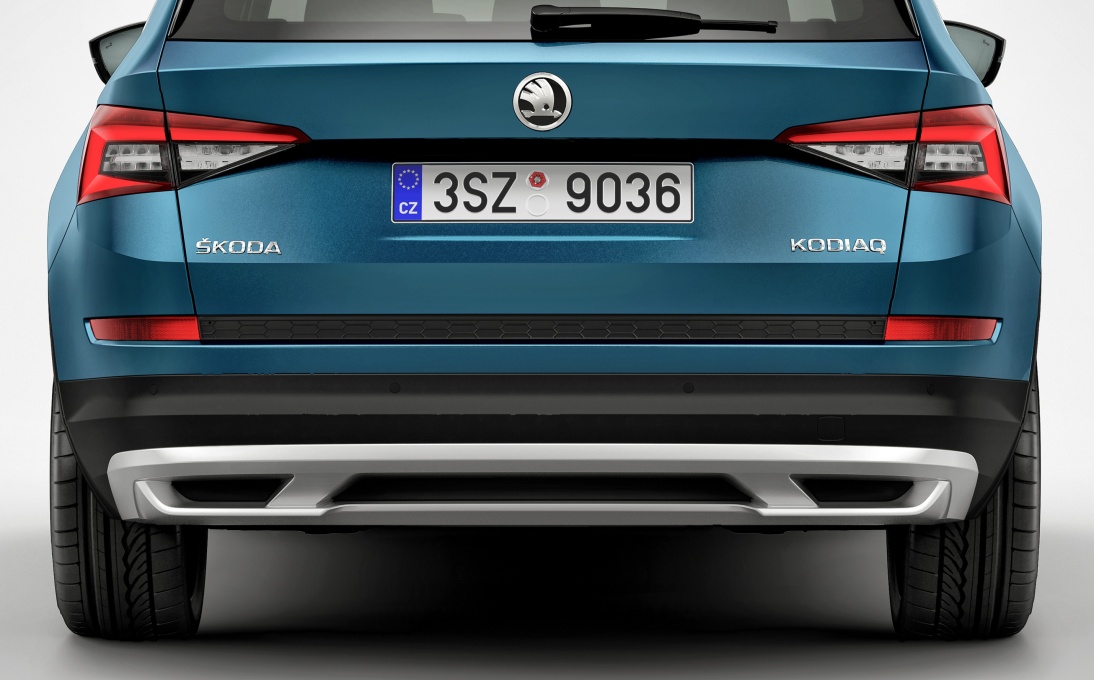 Spoiler zadního nárazníku Kodiaq