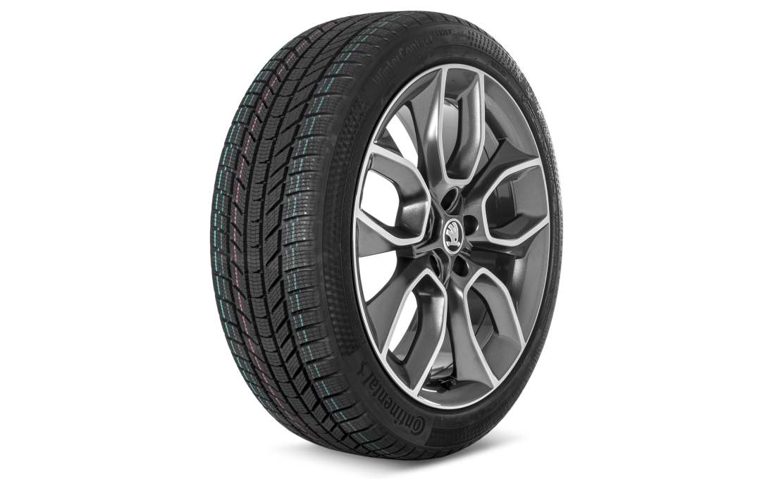 Kompletní zimní kolo Crater 19" pro Karoq (4x4)