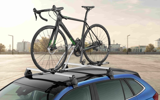Roof rack for bicycles for Škoda vehicles
