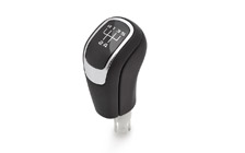 Leather gear stick knob 5° Octavia II