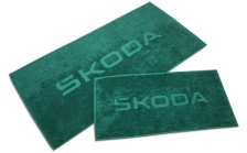 Set Towel and Bath Towel emerald