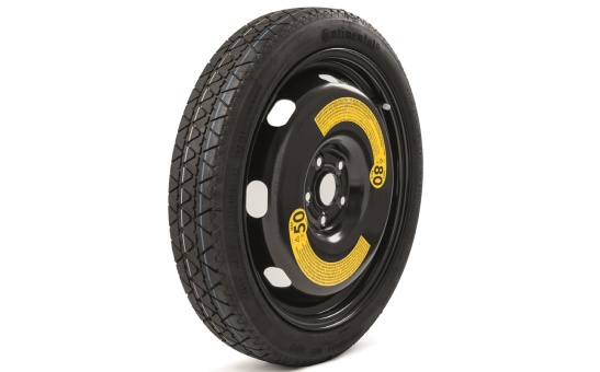 Complete spare wheel 18"