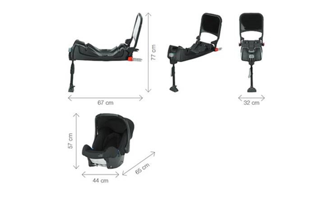 Dětská autosedačka BABY-SAFE Plus do 13 kg