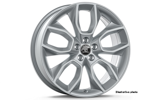 Alloy wheel Crater 18“ Scala, Kamiq