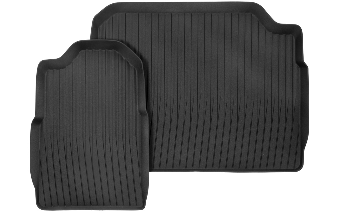 All-weather foot mats  for third row of seats Kodiaq