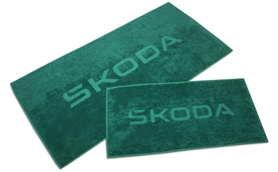 Set Towel and Bath Towel emerald