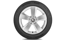 Complete winter alloy wheel Nanuq 16" for Scala, Kamiq