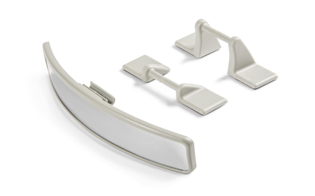 Dětské zrcátko - šedé