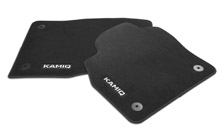 Textile foot mats Prestige Kamiq