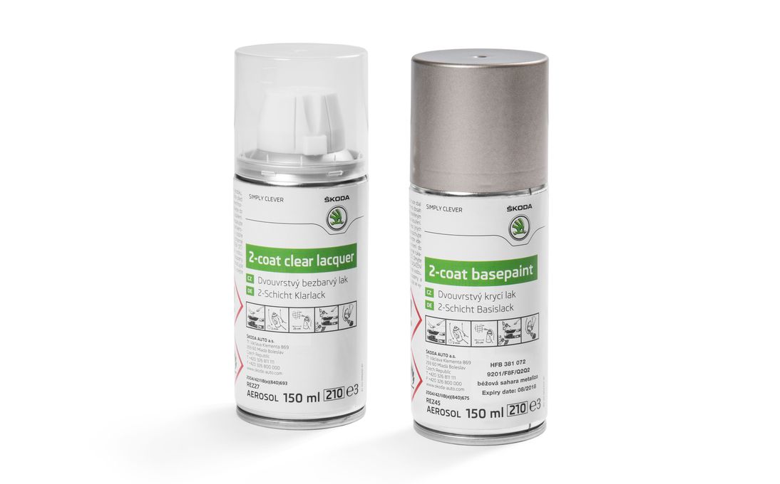 Paint spray beige Sahara metallic