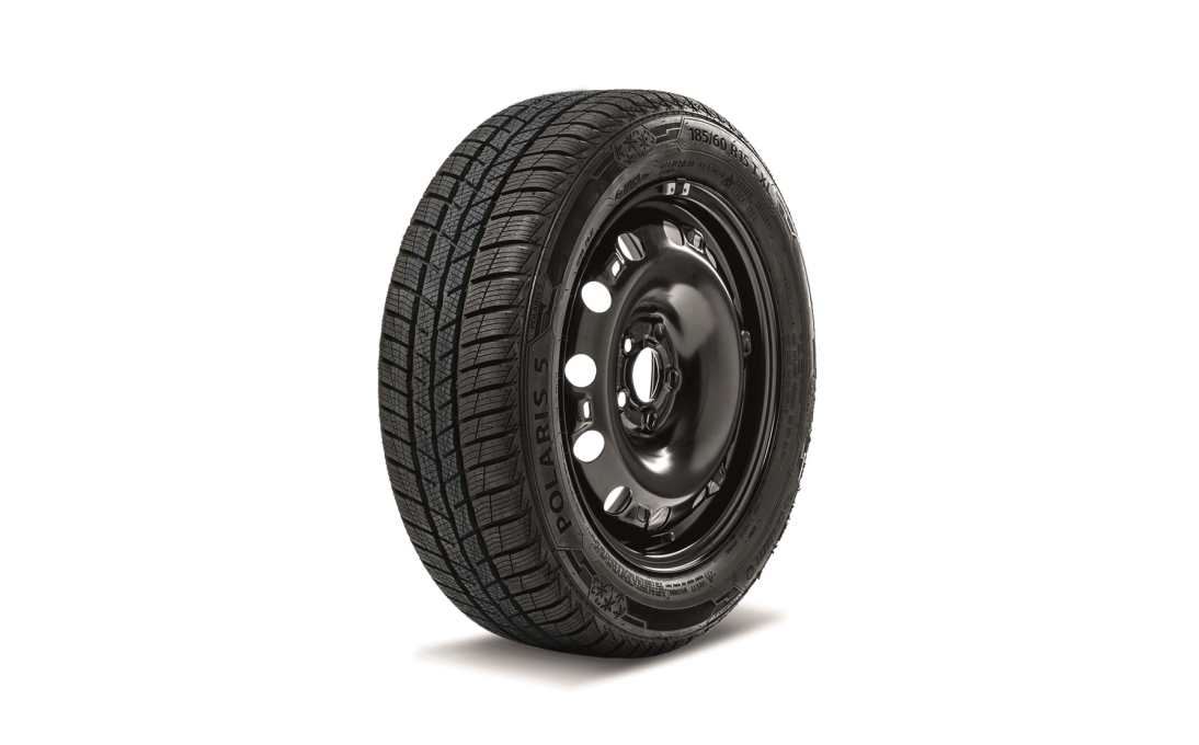 Kompletní zimní kolo 15" FABIA III, RAPID DOT 2019